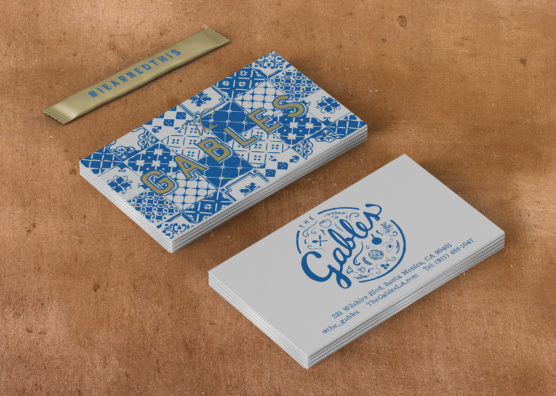 The Gables Business Cards